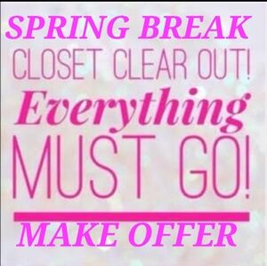 Everything Iny CLOSET IS OPEN FOR OFFERS